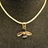 Bumble Bee Charm Necklace