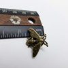 Vintage Bronze Queen Bee Brooch