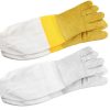 Goatskin Beekeeping Gloves With Vented Sleeves